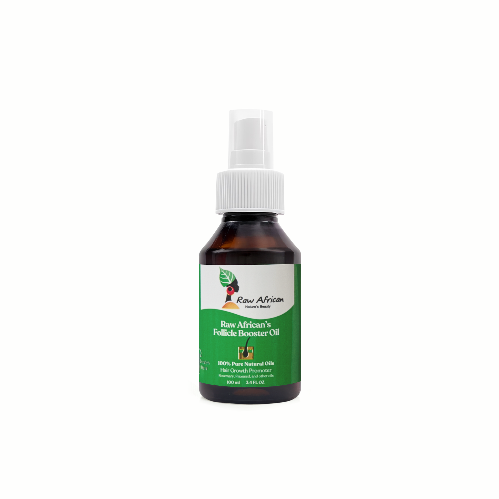 Raw African Hair Follicle Booster Oil