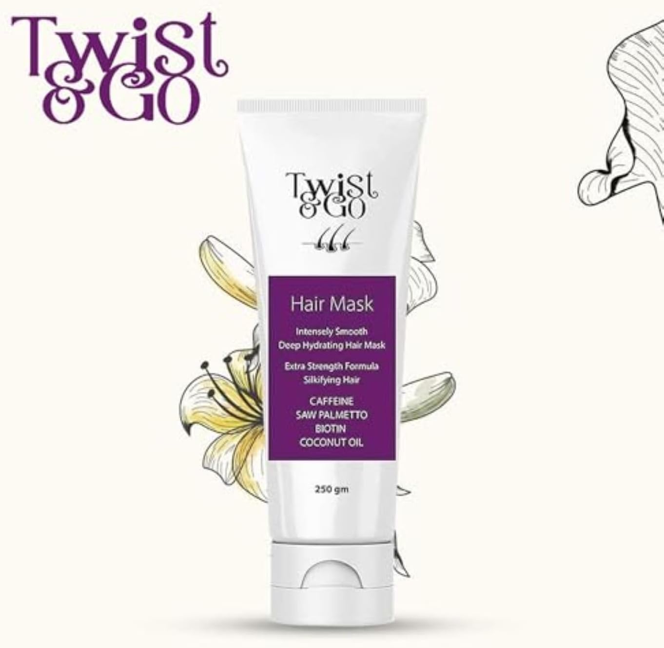 Twist & Go Hair Mask 250Gm