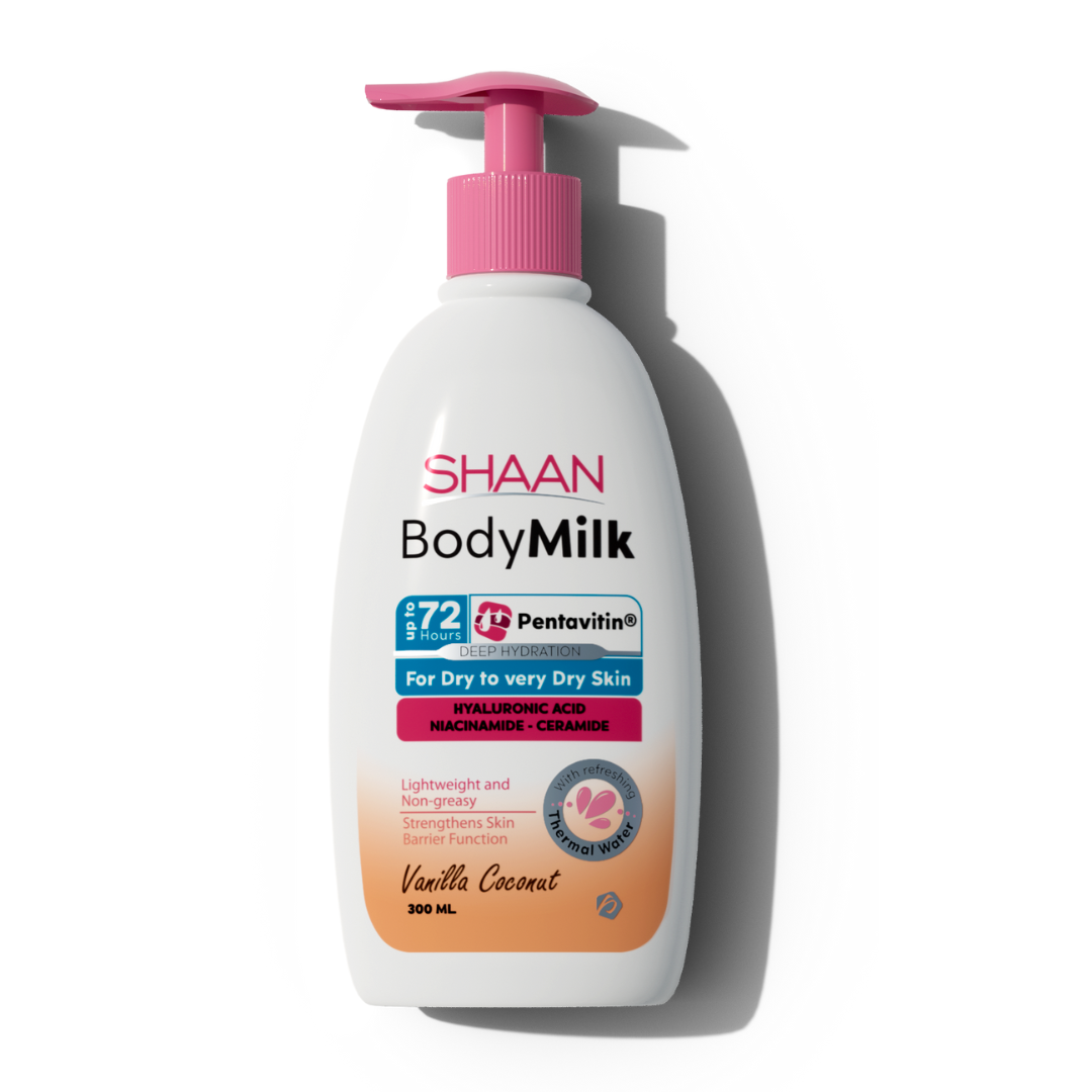 Shaan Body Milk Vanilla Coconut 300 ml - E Parkville