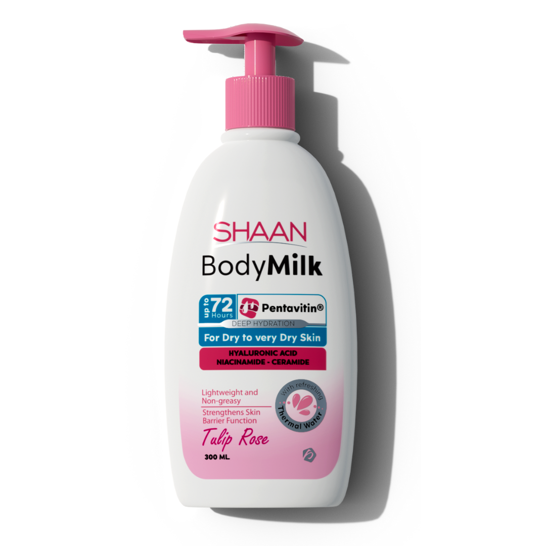 Shaan Tulip Rose Body Milk 300 ml - E Parkville