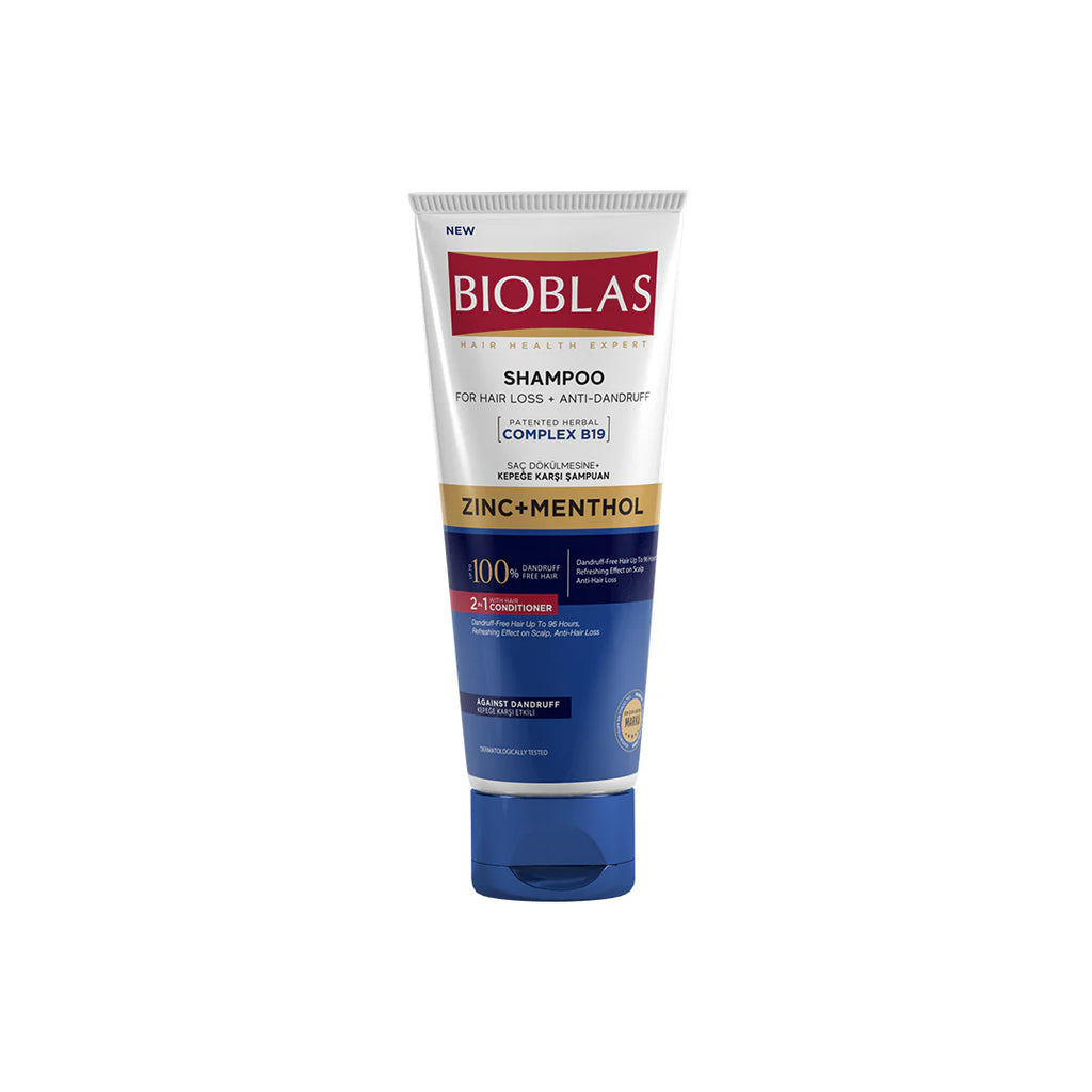 Bioblas Anti-Hair Loss, Anti-Dandruff and Anti-Itching Shampoo And Conditioner 250 Ml Offer (1+50%)