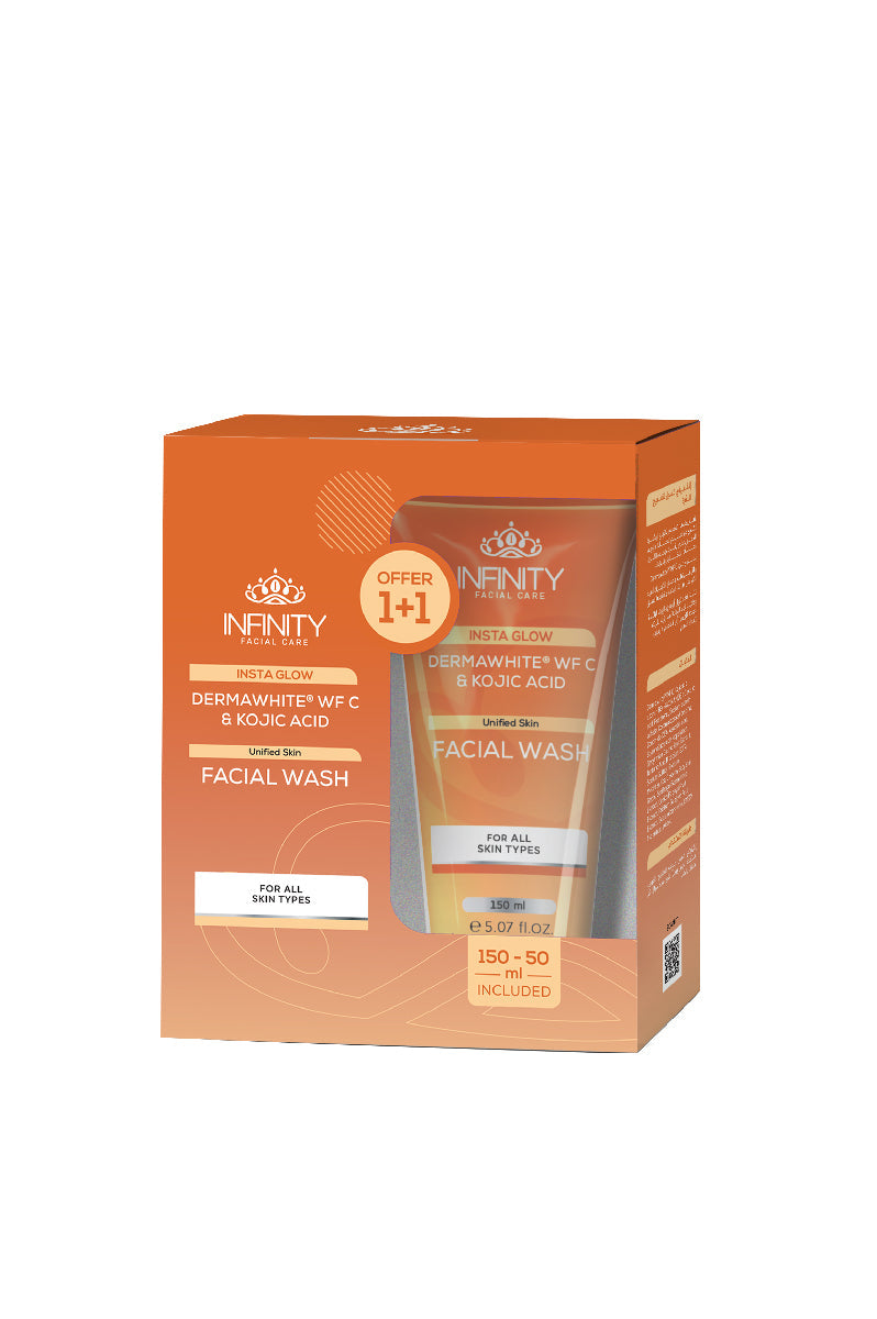 Infinity Facial Care Insta Glow Facial Wash Promopack 1+1