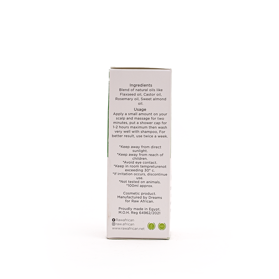 Raw African Hair Follicle Booster Oil