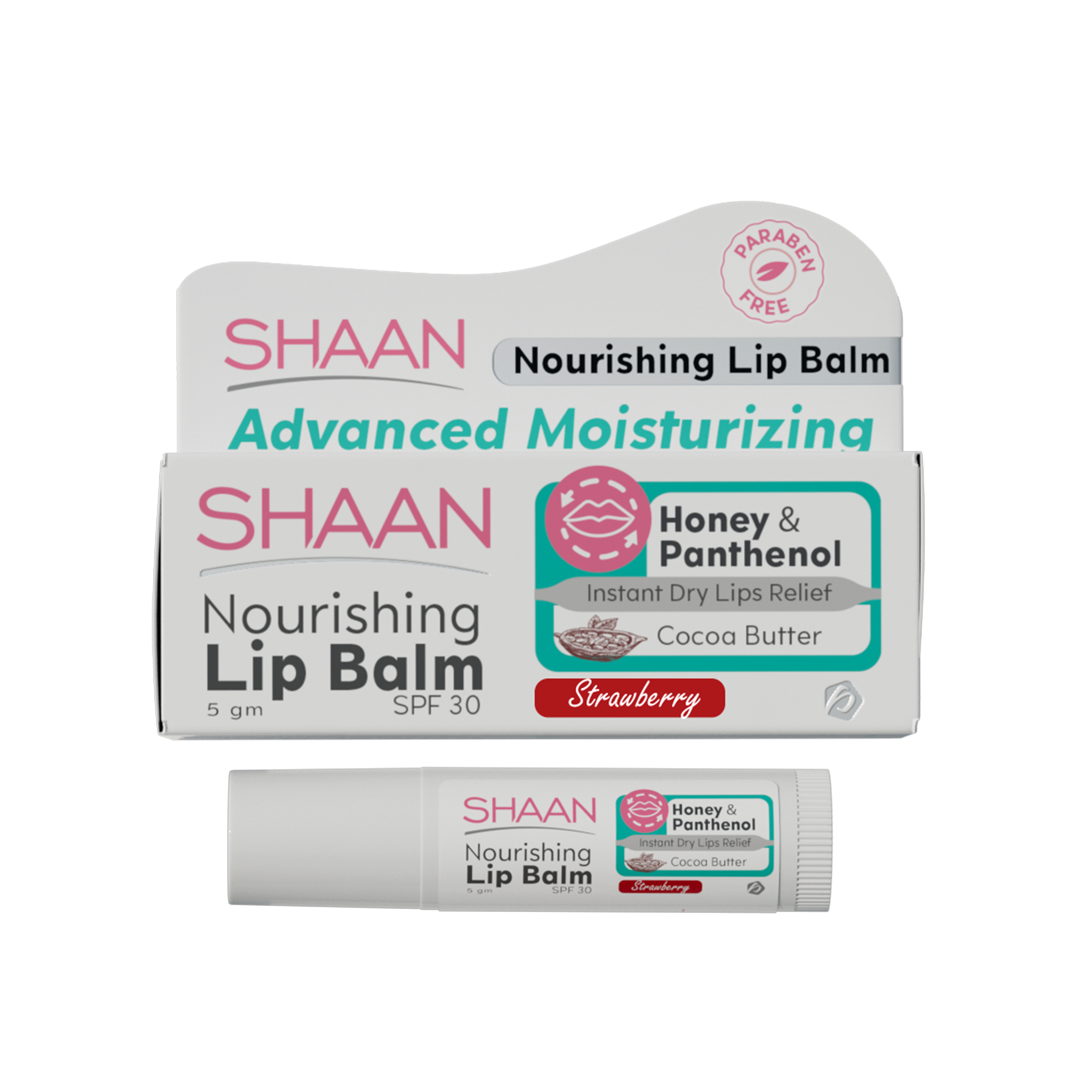 Shaan Lip Balm Strawberry 5 gm - E Parkville