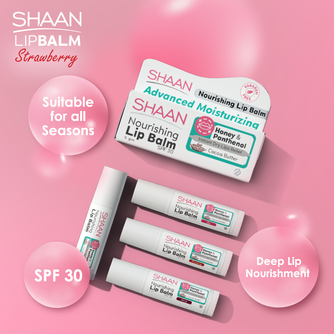 Shaan Lip Balm Strawberry 5 gm - E Parkville
