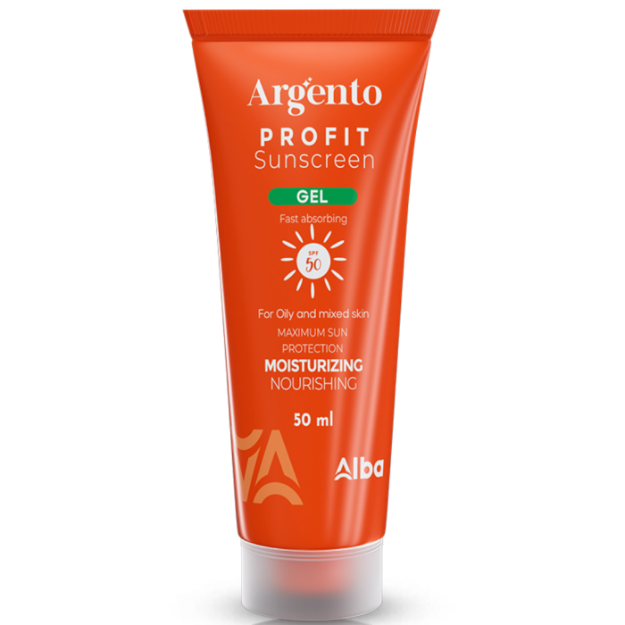 Argento Profit Sunscreen Gel- SPF 50