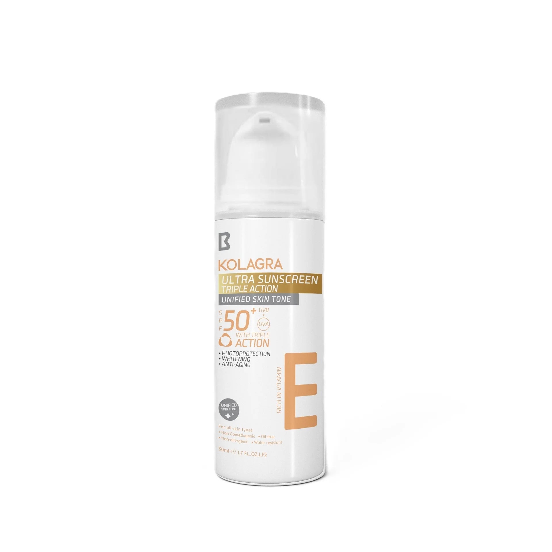 Kolagra sunscreen triple action SPF 50+