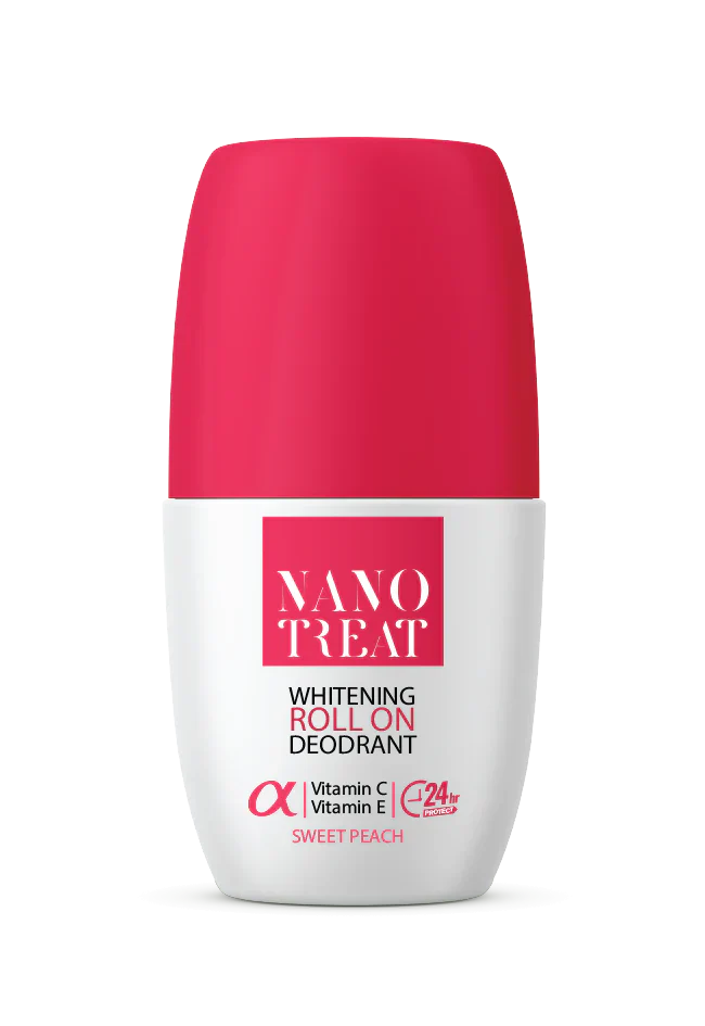 NANO TREAT WHITENING ROLL ON DEODORANT SWEET PEACH 50ML